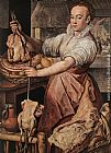 Joachim Beuckelaer Canvas Paintings - The Cook